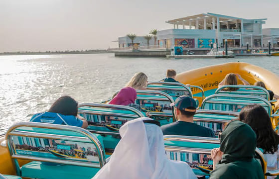 Abu Dhabi: Your Yellow Boat Coastline Tour