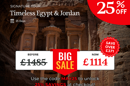 Timeless Egypt & Jordan: Explore Ancient Wonders & Desert Adventures