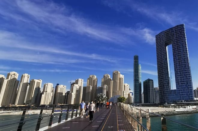 Marina skyline