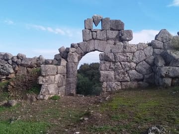 The Castle of Ancient Oiniada one Of the Two Entrances.