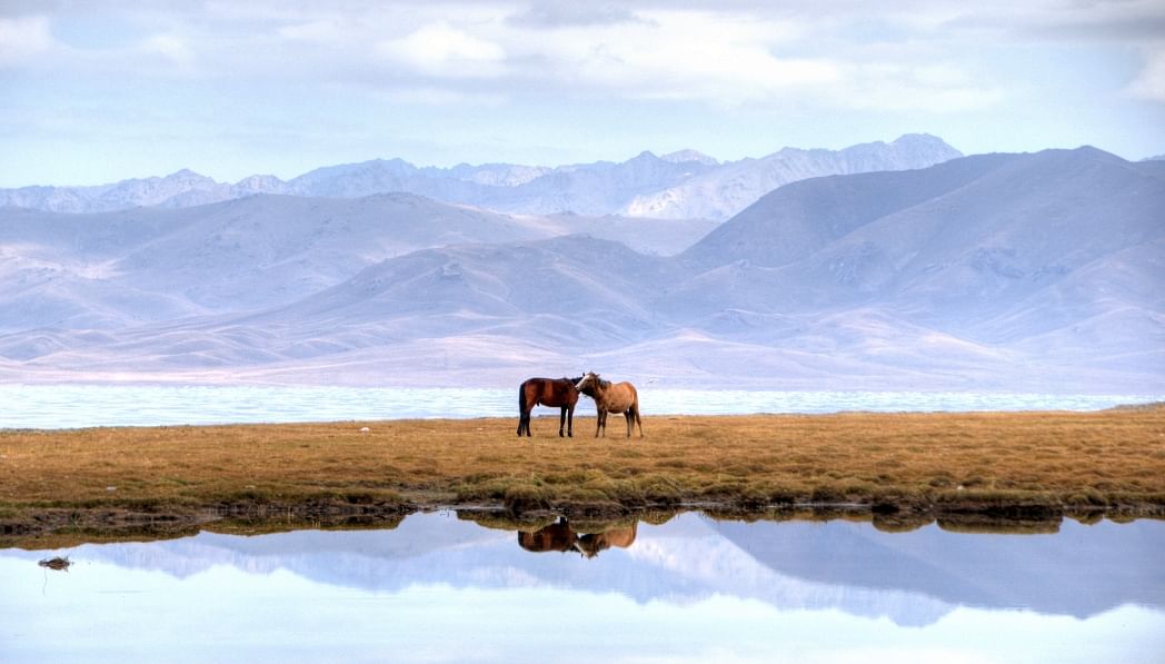 Son Kul lake, Kyrgyzstan