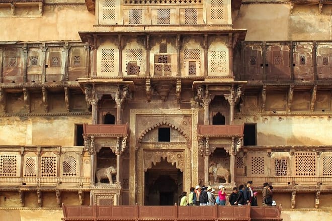 Beautiful View of Jehangir Mahal
