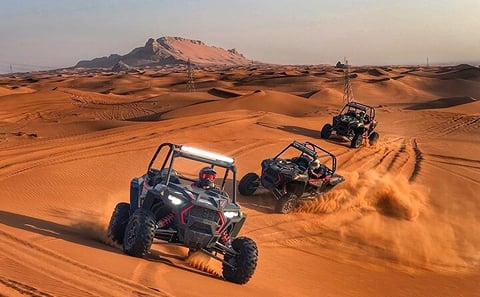 Dune Buggy Dubai Safari Tour in Red Dunes Options