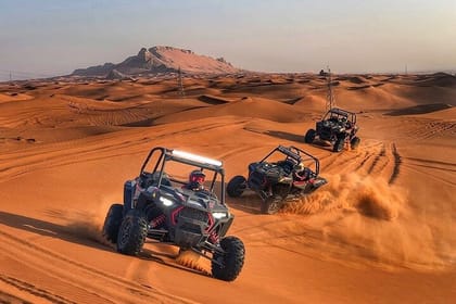 Dune Buggy Dubai Safari Tour in Red Dunes Options