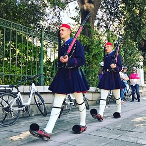 Old and new Athens with street food