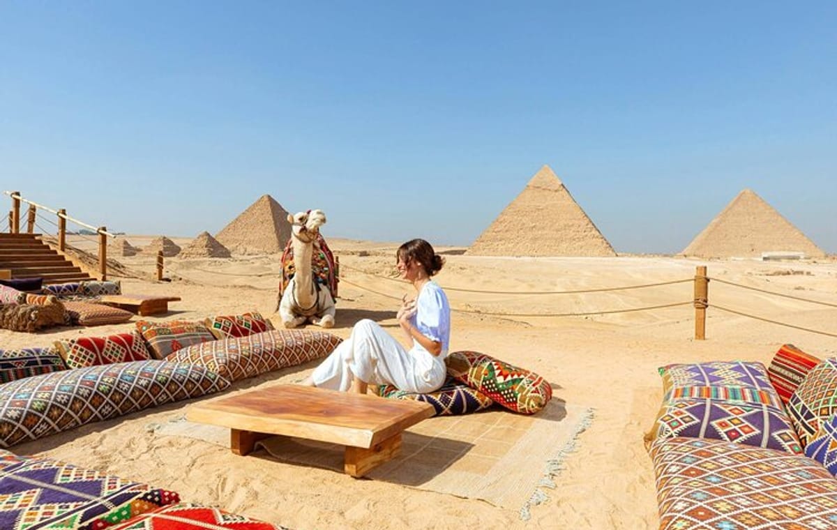 Full-Day Tour Giza Pyramids, Sphinx, Memphis, and Saqqara