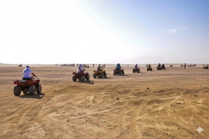 3-Hour Quad Safari & Camel Ride – Morning or Sunset – Hurghada