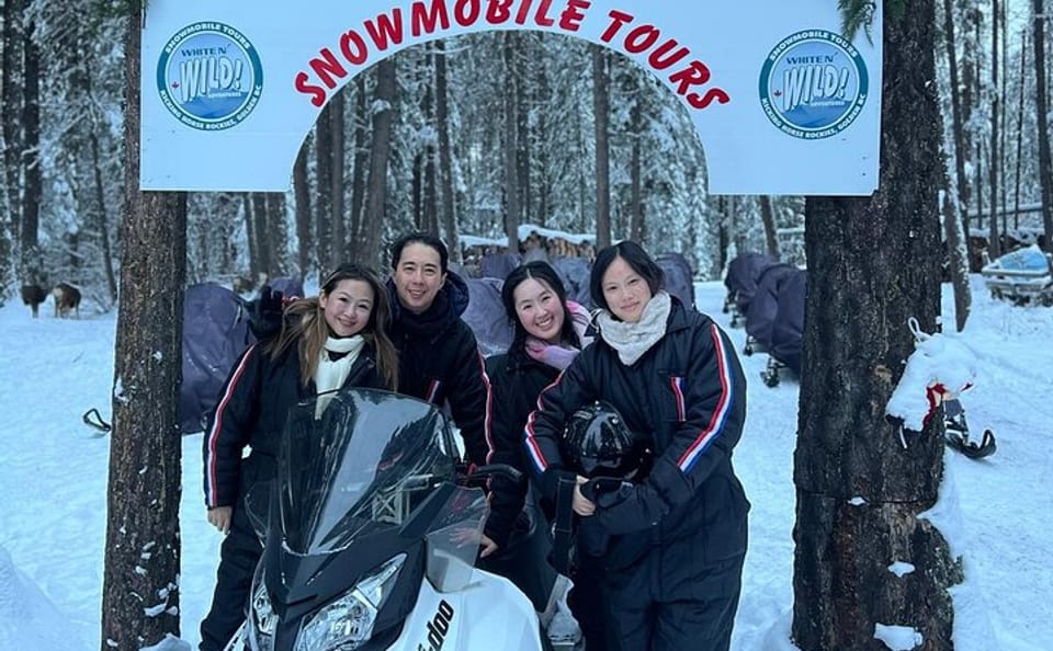 Snowmobile Adventure in Banff and Columbia-Shuswap