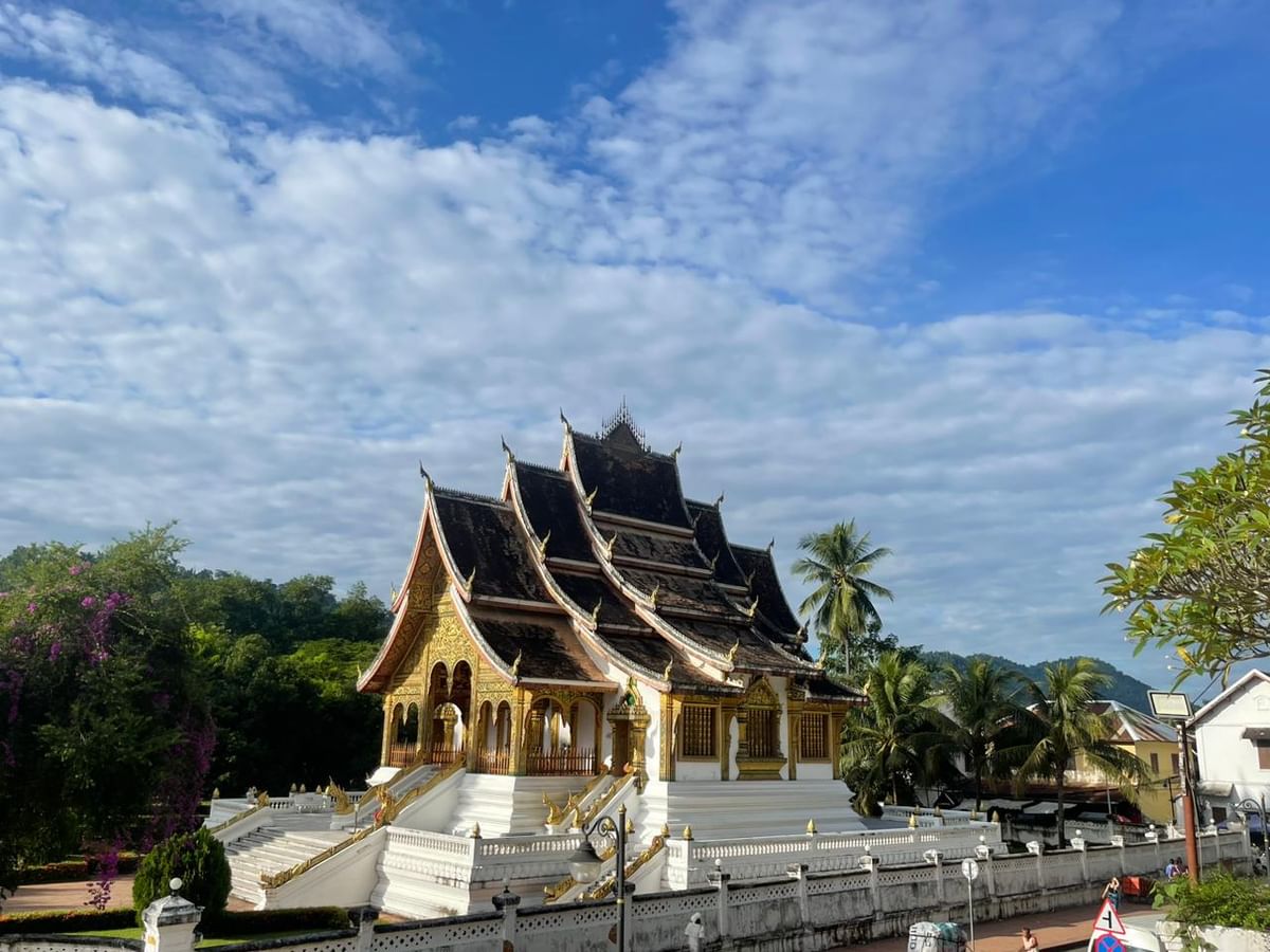 Sunset cruise on Luang Prabang river