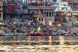 Afternoon Varanasi tour w/ Boat Ride, Ganga Aarti,Classical Dance & Yoga Session