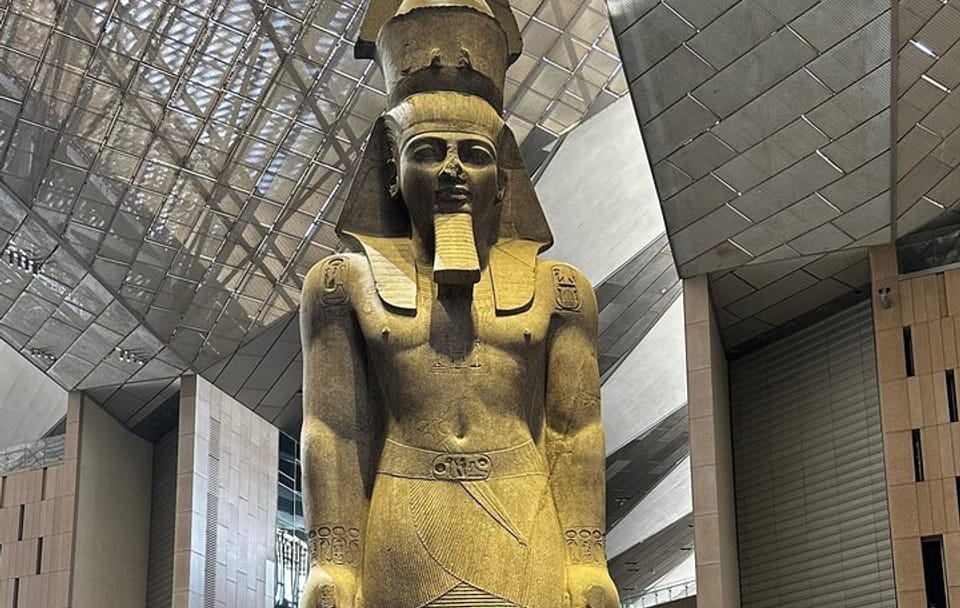 Grand Egyptian Museum & Giza Pyramids Tour and Lunch