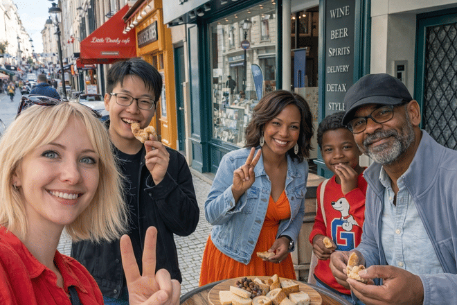Paris Louvre District Secret Passages Food Tour Sweet + Savory Walk
