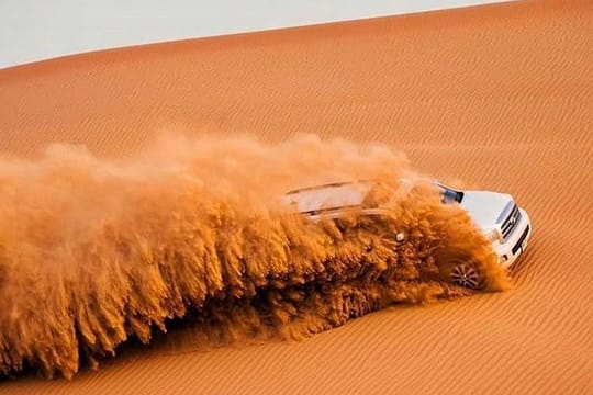 Charming Scenic Dune Safari ! Desert Safari with BBQ Dinner & Camp Activities. 