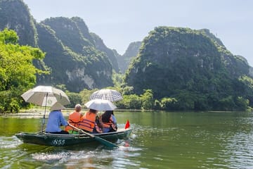 Bich Dong Trang An Private Day Tour Visit Local Family & Boating