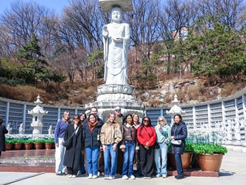 Seoul Temple & Starfield Library Gangnam K-BBQ