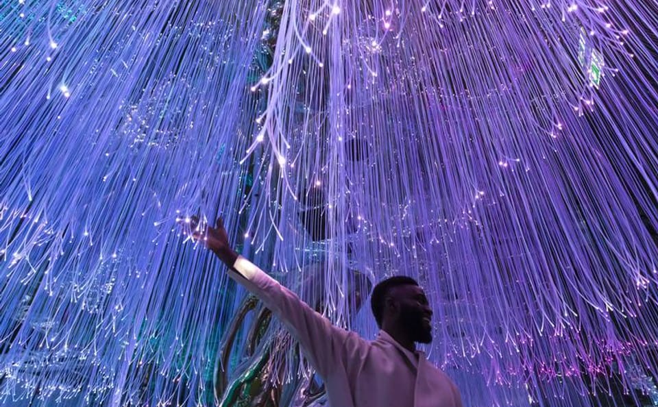 Explore the Aya Light and Sound Park in Dubai
