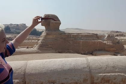 Private Sound and Light Show at Giza Pyramids