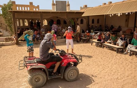 ATV and Camel Safari with BBQ Dinner in Hurghada