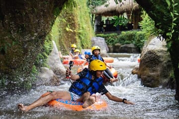 Cave Tubing Adventure at Tegalalang Rice Terrace, Ubud