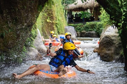 Cave Tubing Adventure at Tegalalang Rice Terrace, Ubud