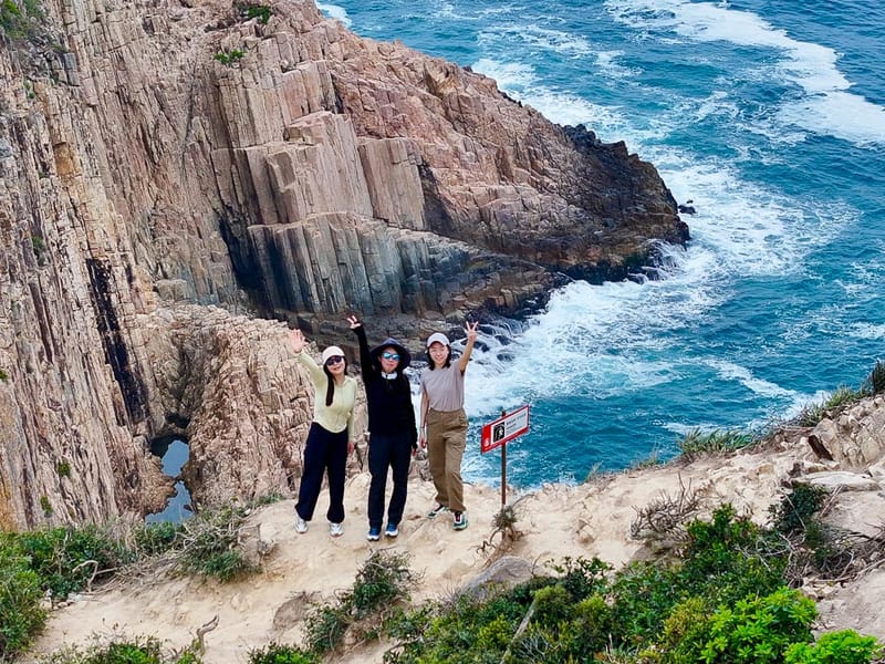 Hong Kong MacLehose Trail Sections 2-1 & Po Pin Chau: 2-Day Coastal Hiking & Beach Camping