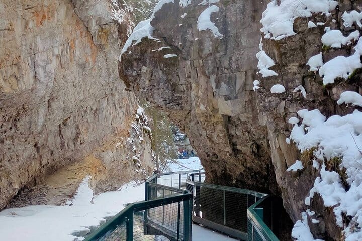 Johnston Canyon Evening Hiking Stroll Through a Serene Canyon 7