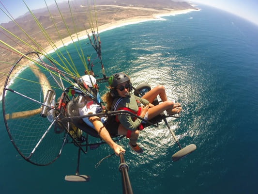 The Basic Paragliding Experience from Cabo San Lucas