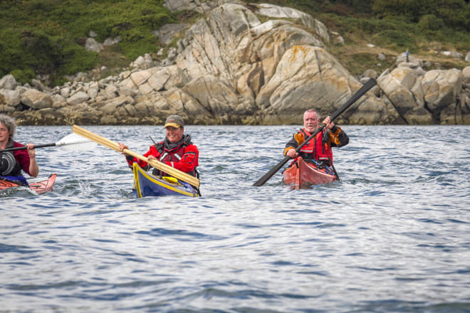 Sea Kayaking along the Coast in Connemara. Galway. Guided.	 6