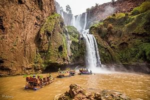 Family Day Trip from Marrakech To Ouzoud Waterfalls : Boat Ride & Private Travel