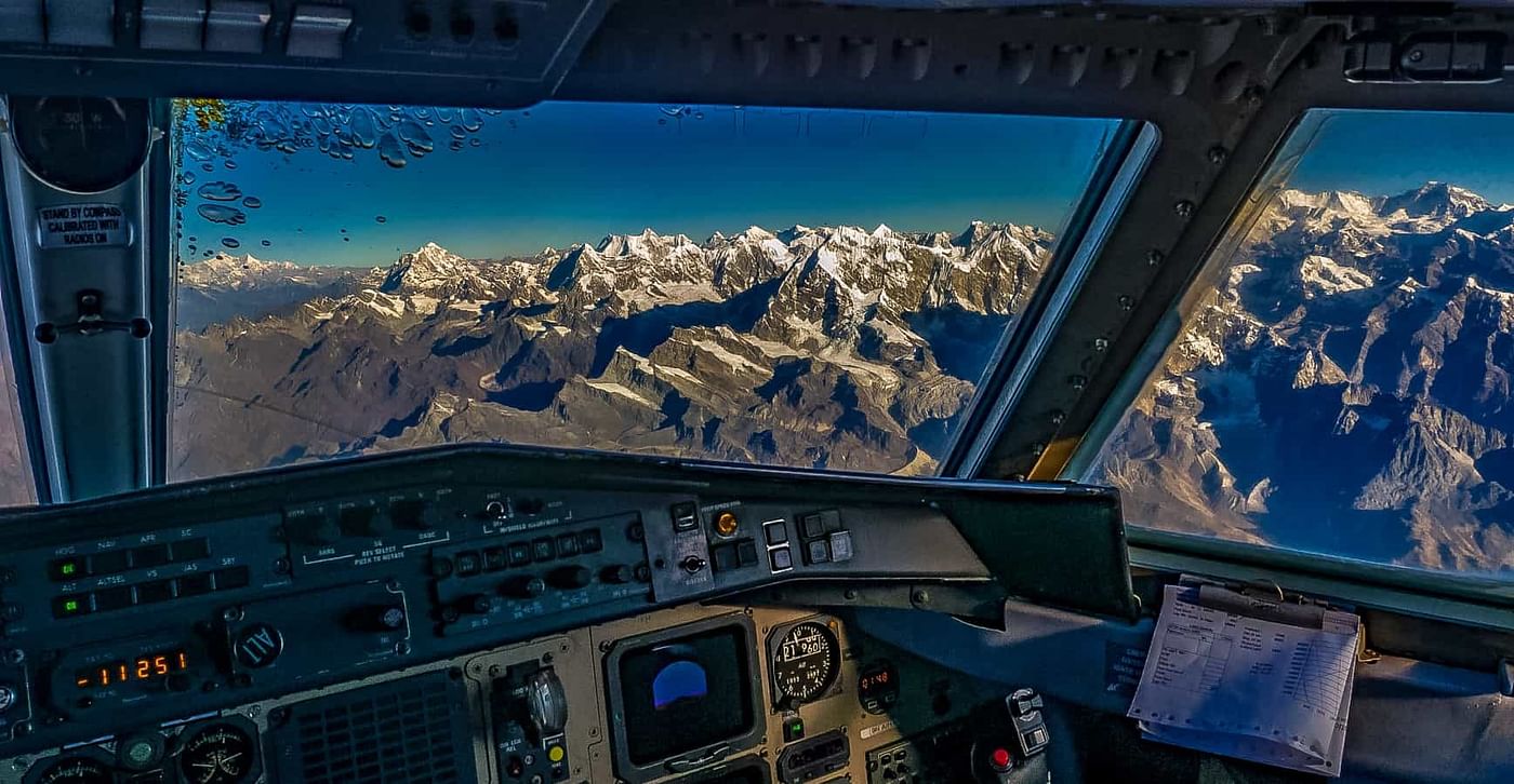 Everest Mountain Flight Tour: Aerial Views of the Himalayas