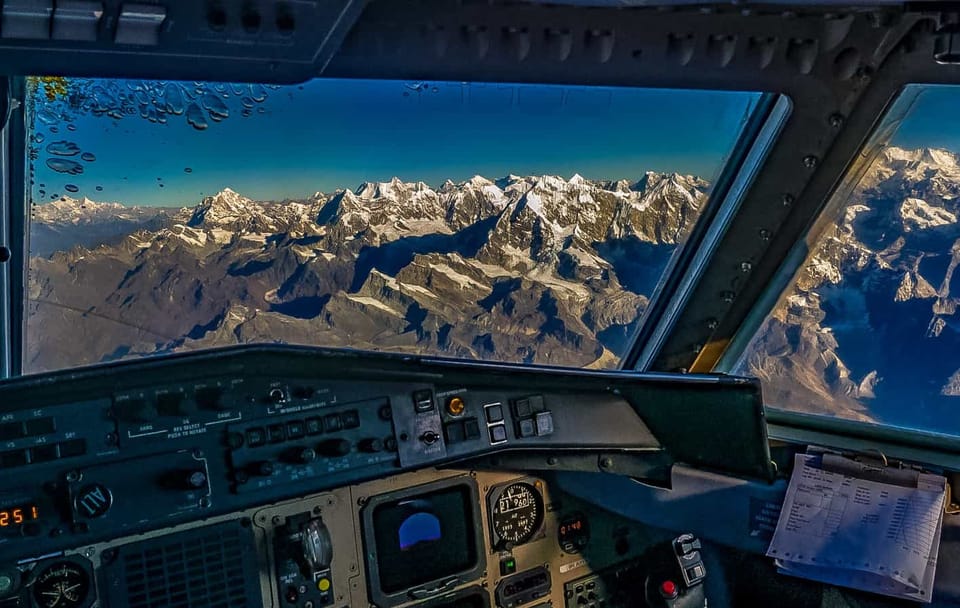 Everest Mountain Flight Tour with Ticket and Luxury Vehicle