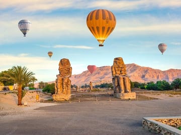 Luxor Hot-air Balloon, Kings Valley, Hatshepsut, Memnon, (Al)