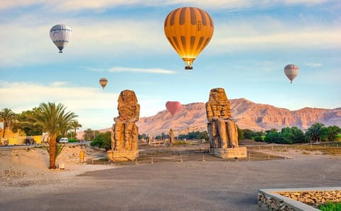 Hot Air Balloon Tour Over Luxor's Ancient Sites