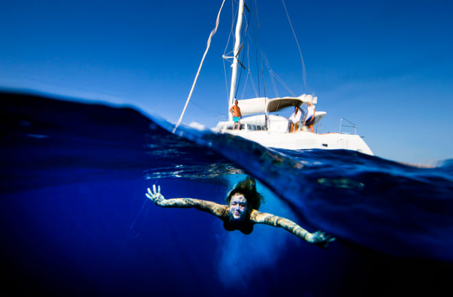 Comfort Beautiful Day Cruise: Semi-Private Catamaran Santorini Cruise  photo 4