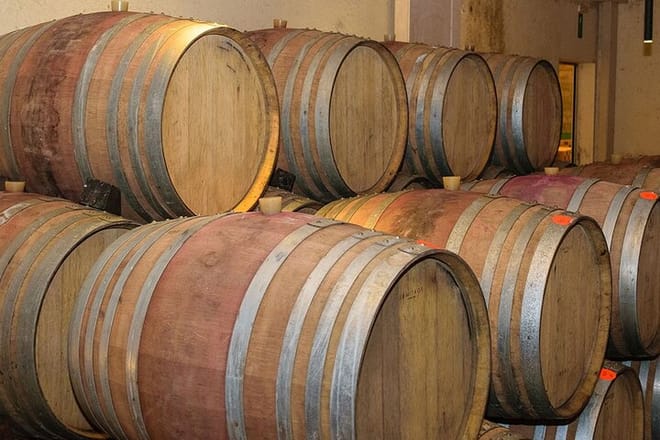 In the cellar