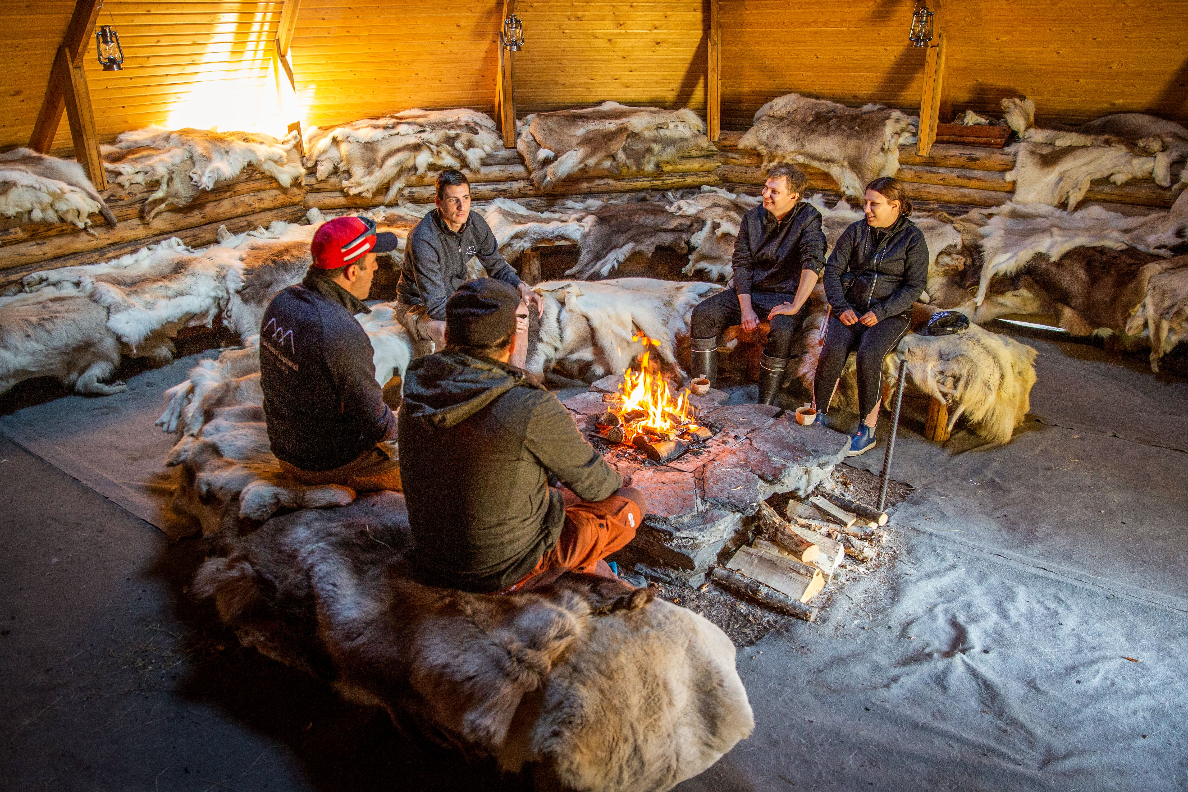 Discussion with herders about their lifestyle