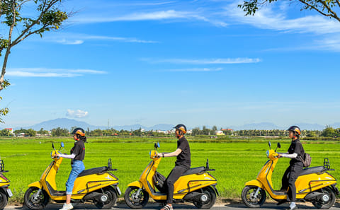 Electric Scooter Countryside Tour in Hoi An