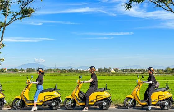 Electric Scooter Countryside Tour in Hoi An