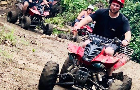 ATV Jungle Adventure Tour in Dixon Cove, Honduras