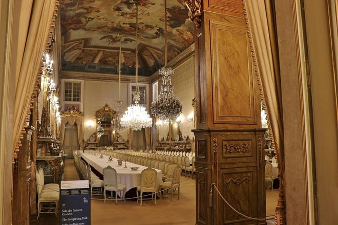 The Dinning Room of the Ajuda Palace