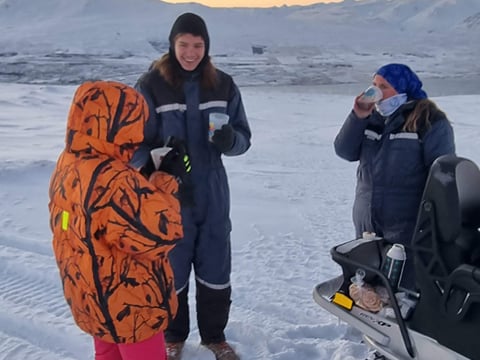 Snowmobile and slide Family tour, photo 6