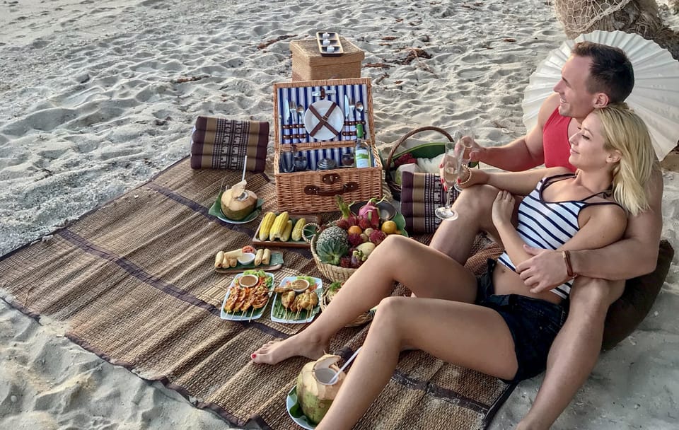 Gourmet Picnic Experience on a Private Beach in Ko Samui