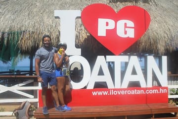 Roatan Best off road ATV, food tasting and beach