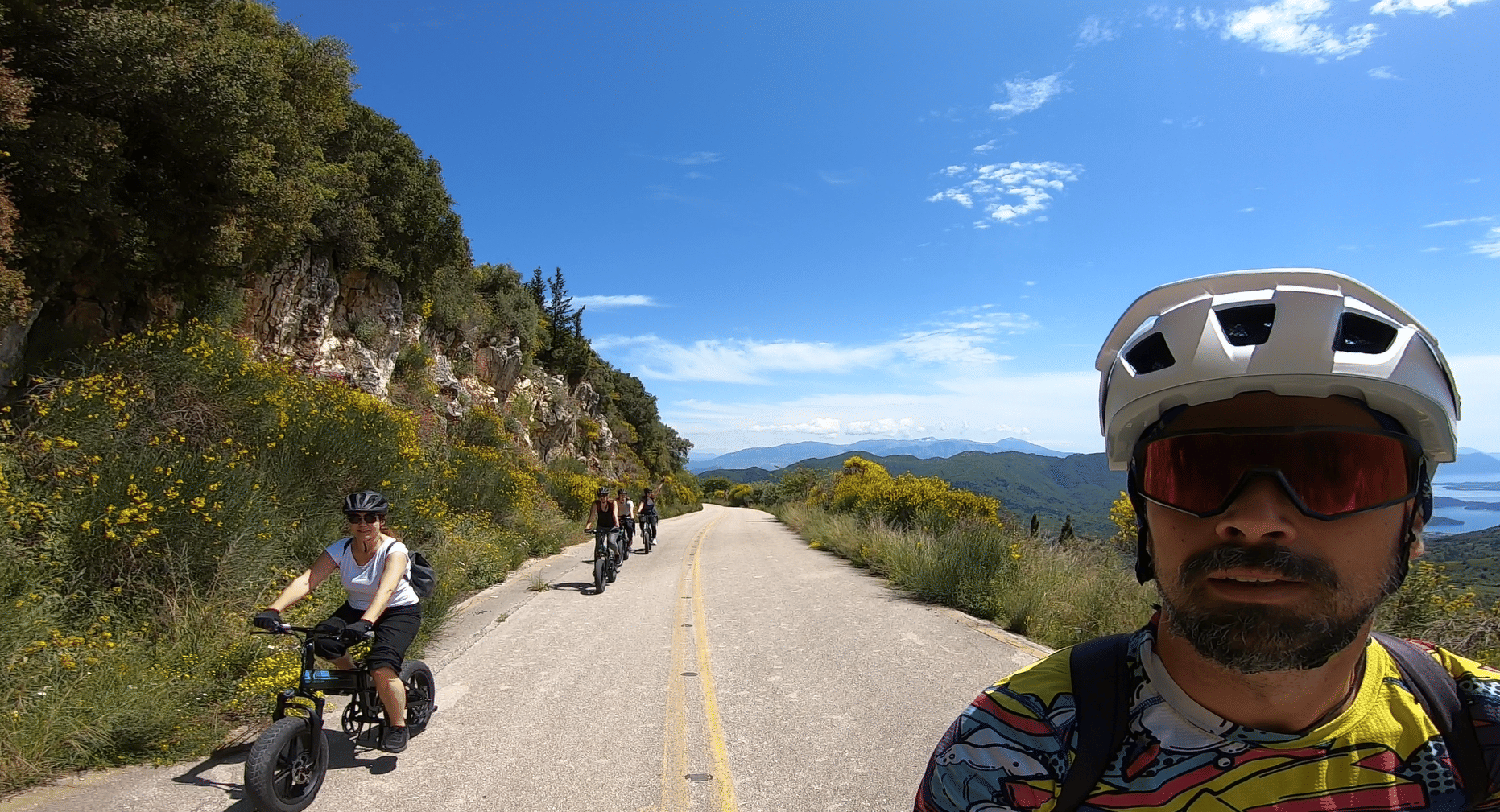 E-bike Guided Tour Lefkada - Shooting on the Go!!!