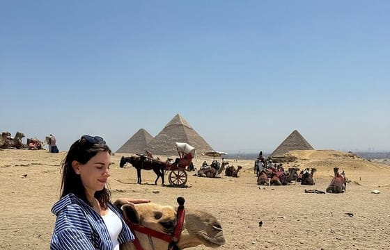 Complete Pyramids Tour: Giza Pyramids and Saqqara Step Pyramid
