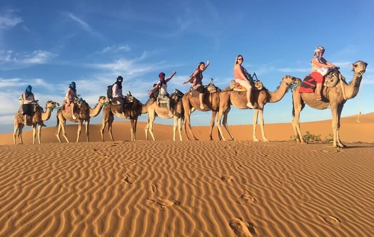Private 2-day desert tour from Marrakech to Zagora