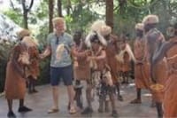 Clients experiencing the Kenyan dance
