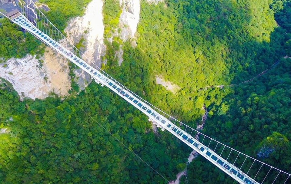 Private Tour of Zhangjiajie National Park and Glass Bridge