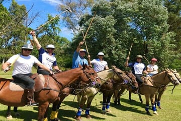 Polo Lesson Experience at Villa Maria with Argentinean Barbecue