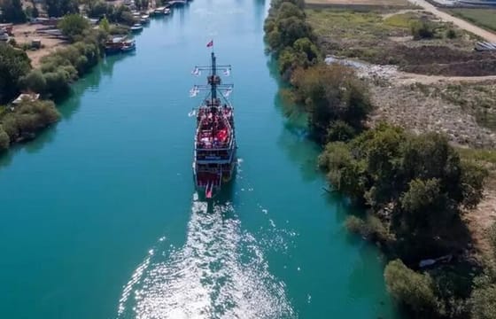 Manavgat Boat Trip from Side Visit Waterfall and Turkish Bazaar